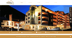 Desktop Screenshot of hotel-holiday.at